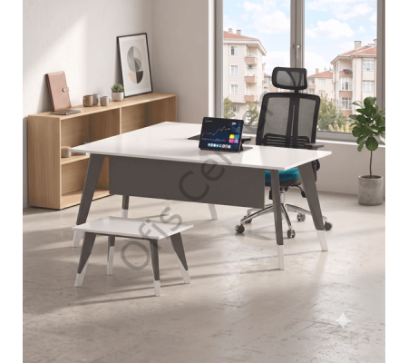 Trend Ofis ve Büro L masa 140 cm Masalı